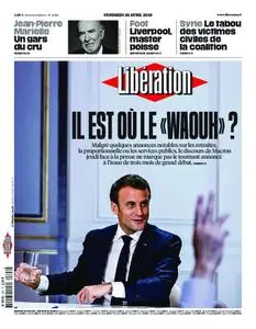 Libération - 26 avril 2019