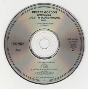 Dexter Gordon - Homecoming: Live at the Village Vanguard (1977) {2CD Set, Columbia C2K 46824 rel 1990}