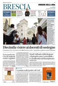 Corriere della Sera Brescia – 19 agosto 2020