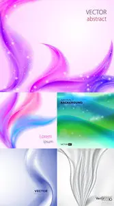 Abstract Vector Background Wave