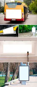 Stock Photo - Blank Billboards