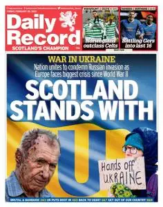 Daily Record – February 25, 2022