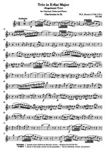 MozartWA - Trio in E-flat Major KV. 498