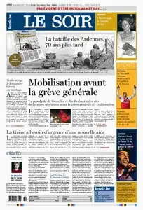 Le Soir du 08 Décembre 2014