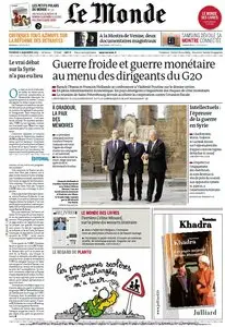 Le Monde du Vendredi 6 Septembre 2013