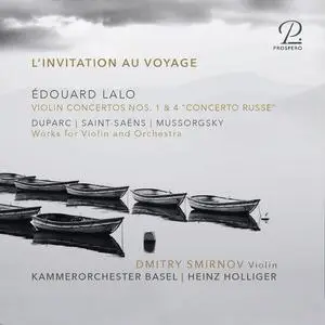 Dmitry Smirnov, Kammerorchester Basel & Heinz Holliger - Lalo: Violin Concertos, Op. 20 & Op. 29. "Concerto Russe" (2023)