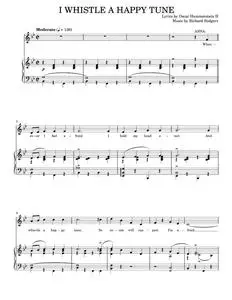 I Whistle A Happy Tune - Rodgers & Hammerstein, The King And I Musical (Piano Vocal)