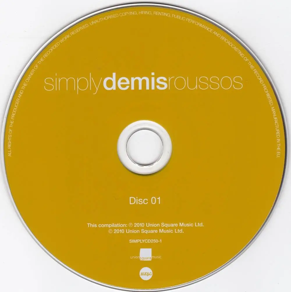 Demis Roussos - Simply Demis Roussos (2CD) (2010)
