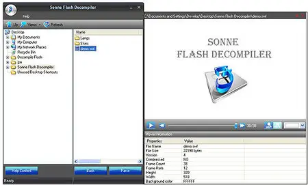 Sonne Flash Decompiler 5.0.2.0126