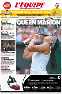 L'Equipe - Vendredi 5 Juillet 2013