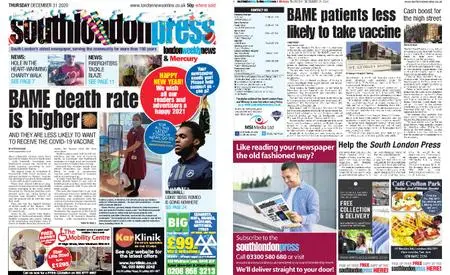 South London Press – December 31, 2020