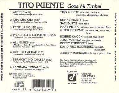 Tito Puente - Goza Mi Timbal (1990) {Concord Picante}