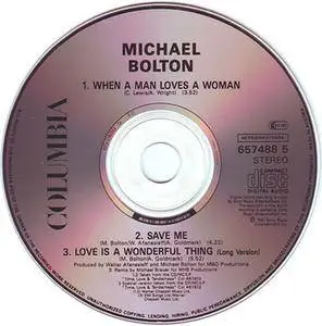 Michael Bolton - When A Man Loves A Woman (UK CD5) (1991) {Columbia}