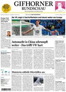 Gifhorner Rundschau - Wolfsburger Nachrichten - 29. April 2019