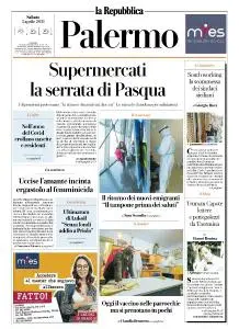la Repubblica Palermo - 3 Aprile 2021