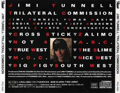 Jimi Tunnell – Trilateral Commission (1992, Pioneer LDC # PICJ-1003)