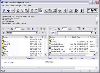Core FTP Pro v2.1.1637