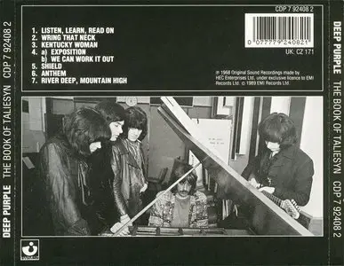 Deep Purple - The Book of Taliesyn (1968)  [1st UK Issue]