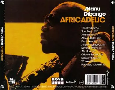 Manu Dibango - Africadelic (1973) {Hi&Fly}