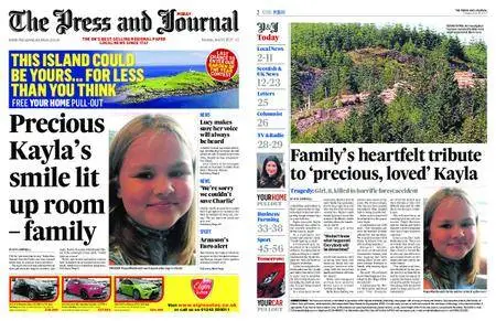 The Press and Journal Moray – July 25, 2017