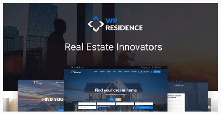 ThemeForest - WP Residence v4.8 - Real Estate WordPress Theme NULLED