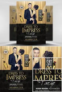 Dress to Impress Flyer Template