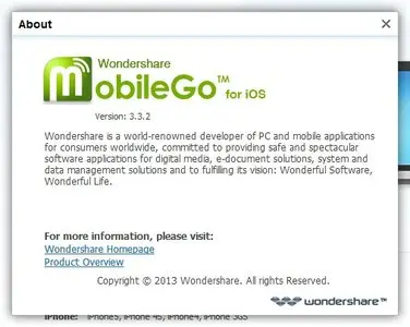 Wondershare MobileGo for iOS 3.3.2.4
