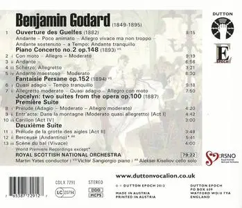 Victor Sangiorgio, Martin Yates - Benjamin Godard: Piano Concerto No.2, Orchestral Works (2012)