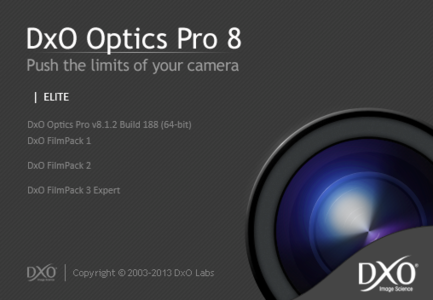DxO Optics Pro 8.1.2.188 Elite Multilingual (x86/x64)
