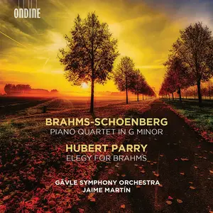 Jaime Martín, Gävle Symphony Orchestram - Brahms-Schoenberg: Piano Quartet; Parry: Elegy for Brahms (2019)