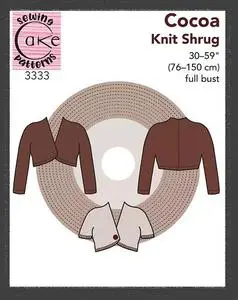 Cake Patterns - Cocoa Knit Shrug