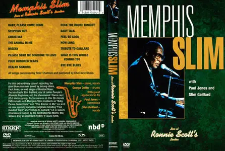 Memphis Slim - Live at Ronnie Scott's (1986) DVD