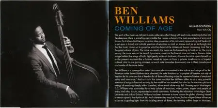 Ben Williams - Coming Of Age (2015) {Concord Jazz CJA-35769-02 rec 2014} (Complete Artwork)