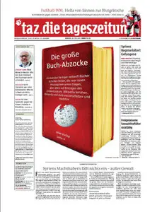 Tageszeitung TAZ vom 18 Juli 2011