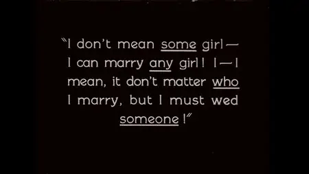 Seven Chances (1925)