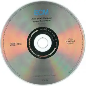 Jean-Louis Matinier & Marco Ambrosini - Inventio (2014) {ECM 2348}
