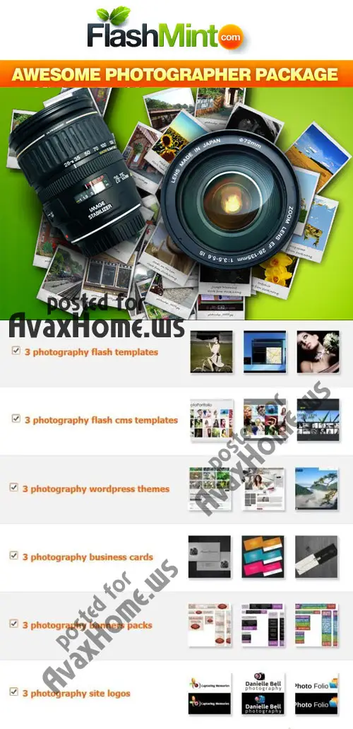 Flashmint - Photography Bundle (Flash Templates)