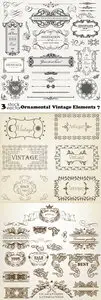 Vectors - Ornamental Vintage Elements 7