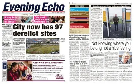 Evening Echo – January 16, 2019