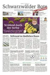 Schwarzwälder Bote Blumberg - 21. Oktober 2017