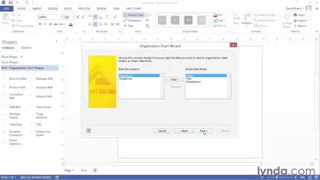 Up and Running with Visio 2013 with David Rivers