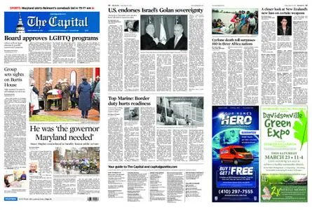 The Capital – March 22, 2019