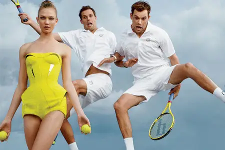 Karlie Kloss - Annie Leibovitz Photoshoot for US Vogue June 2012