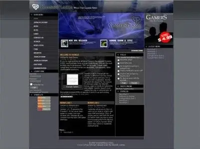 Gamers Plazza Joomla Template