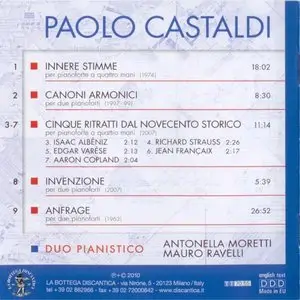 Paolo Castaldi - Piano Duos (2010)