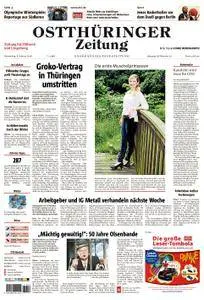 Ostthüringer Zeitung Pößneck - 08. Februar 2018