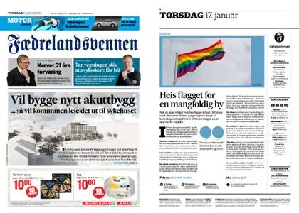 Fædrelandsvennen – 17. januar 2019