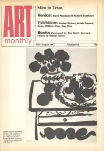 Art Monthly - Jul-Aug 1982 | No 58