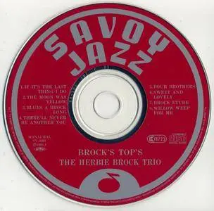 The Herbie Brock Trio - Brock's Tops (1956) {Savoy Jazz SV-0201 rel 1993}
