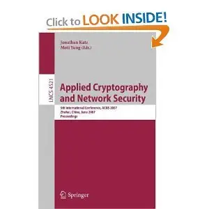 Applied Cryptography and Network Security (repost)